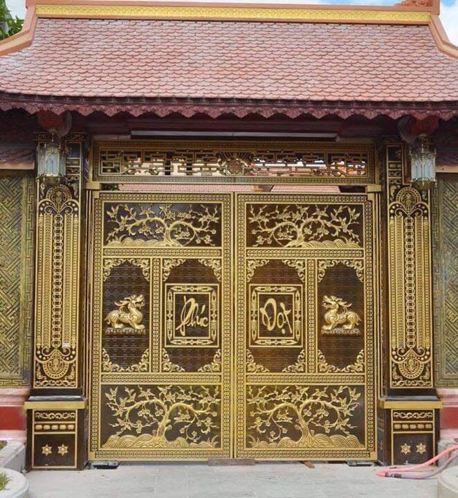 CỔNG NHÔM ĐÚC MẪU C-092