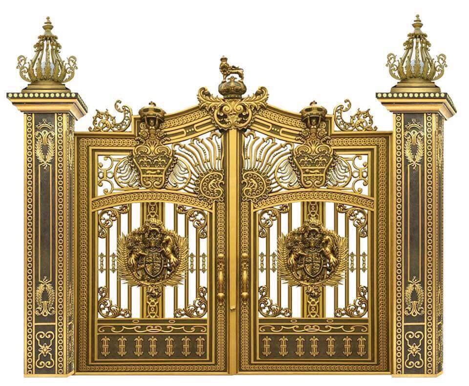 CỔNG NHÔM ĐÚC MẪU C-112